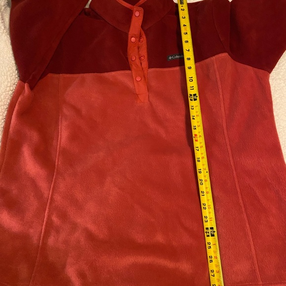 Columbia Women's 2Xl Pullover Fleece. Rust colored. NWT - Picture 9 of 9